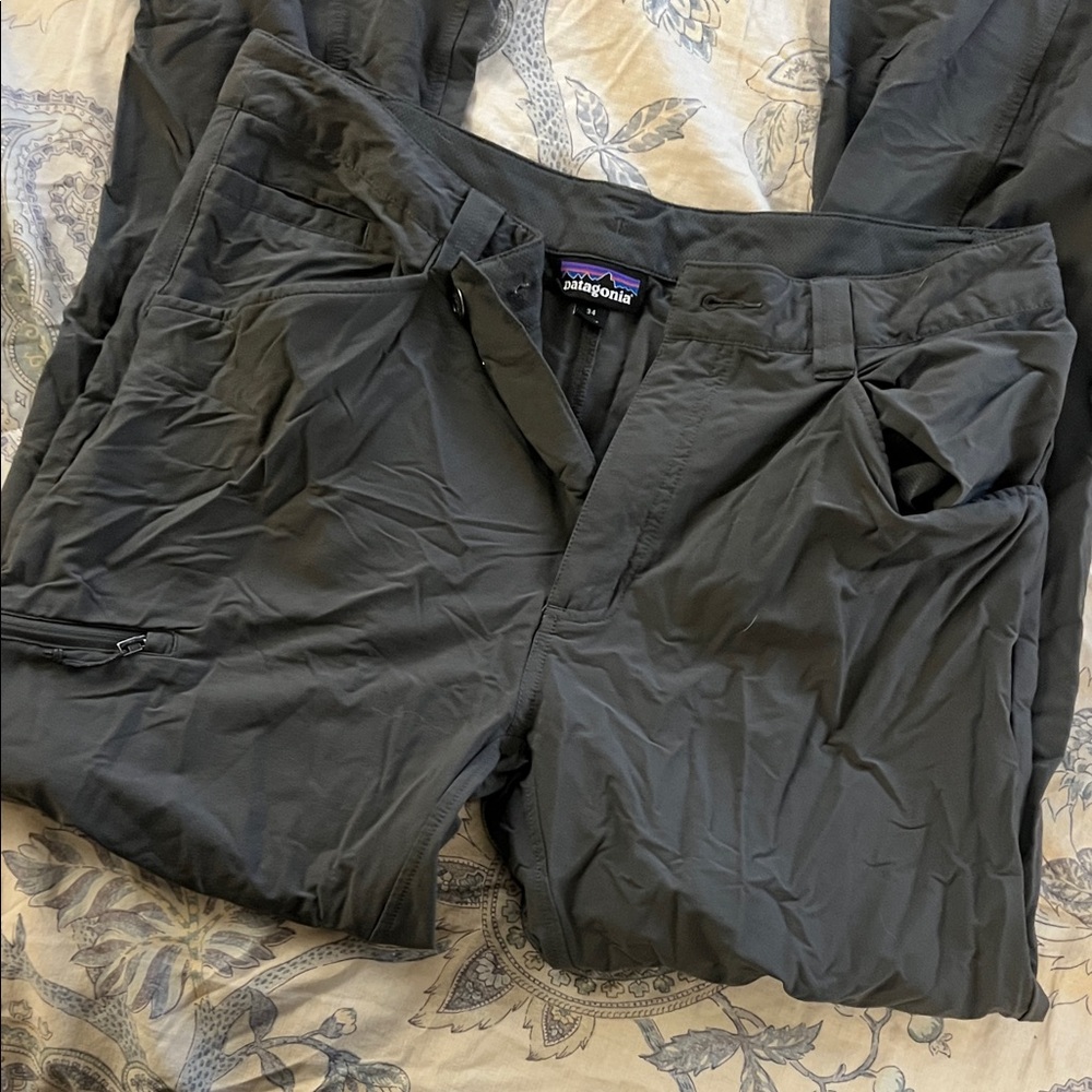 Patagonia Men's Charcoal Cargo Pants